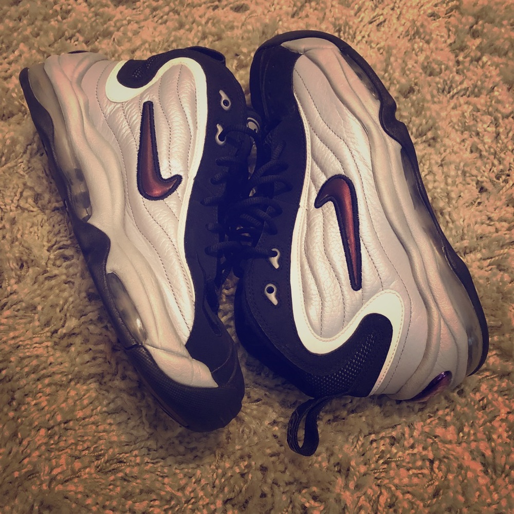 Silver and black Nike’s